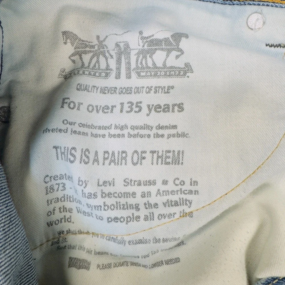 Levis denim featuring men